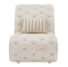 AICO Chamberi Chaise in Ivory Classic Pearl - Visions in Furniture (La Mirada, CA)