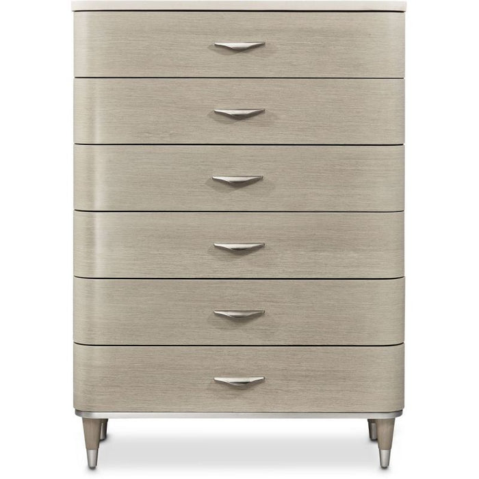 AICO Eclipse Drawer Chest in Moonlight - Visions in Furniture (La Mirada, CA)