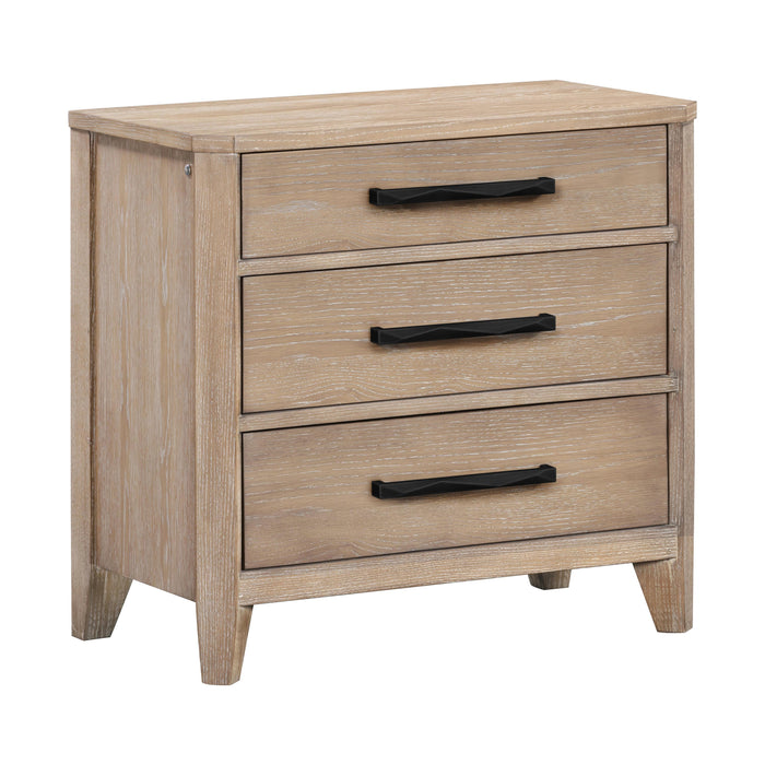 Parker House Breckenridge - Bedroom King Bed 2 Nightstands and Dresser with Mirror