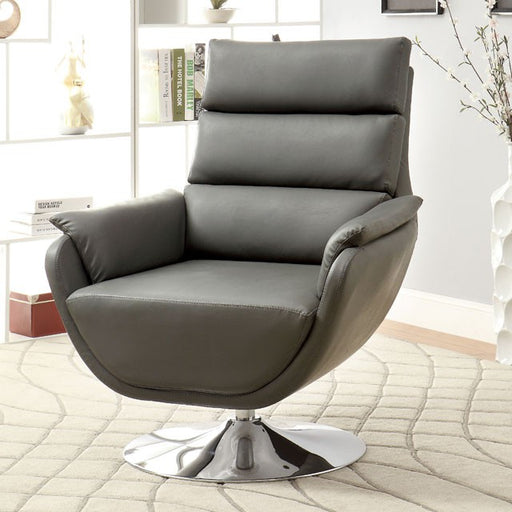 Kulm Accent Chair Gray - Visions in Furniture (La Mirada, CA)