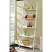 Sion White Ladder Shelf - Visions in Furniture (La Mirada, CA)