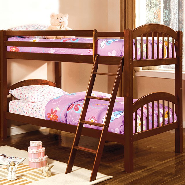 Coney Island Bunk Bed Chrome - Visions in Furniture (La Mirada, CA)