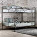 Olga I Antique Black Full/Full Bunk Bed - Visions in Furniture (La Mirada, CA)