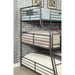 Olga III Sand Black Twin/Full/Queen Bunk Bed - Visions in Furniture (La Mirada, CA)