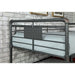 Olga III Sand Black Twin/Full/Queen Bunk Bed - Visions in Furniture (La Mirada, CA)