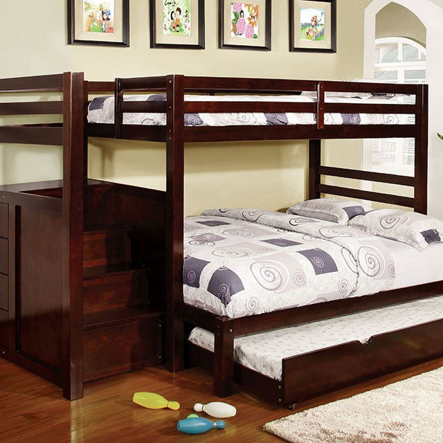 Pine Ridge Twin/Full Bunk Bed - Visions in Furniture (La Mirada, CA)