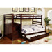Pine Ridge Twin/Full Bunk Bed - Visions in Furniture (La Mirada, CA)
