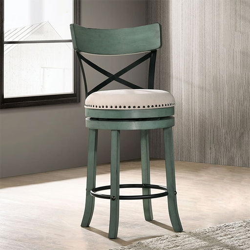 Clarence 24" Swivel Barstool (2/Box) - Visions in Furniture (La Mirada, CA)