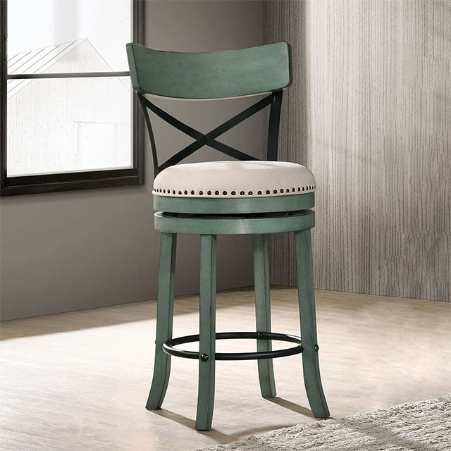 Clarence 24" Swivel Barstool (2/Box) - Visions in Furniture (La Mirada, CA)