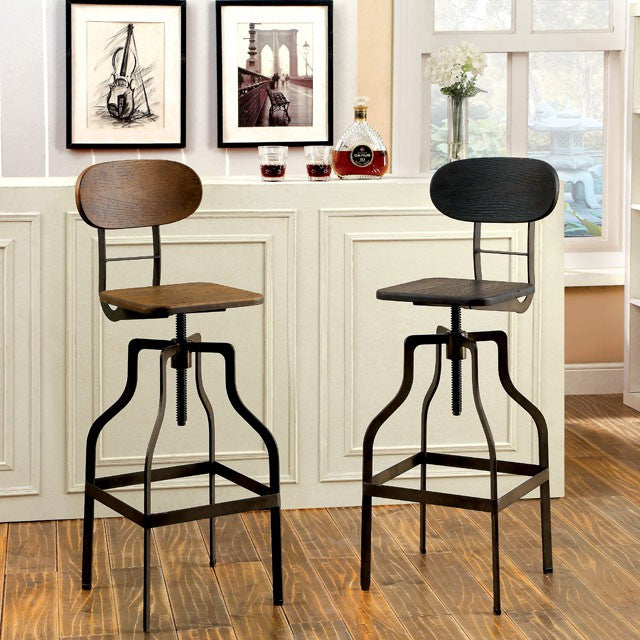 Leith Bar Stool Brown - Visions in Furniture (La Mirada, CA)
