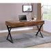 Tensed Sand Black Desk - Visions in Furniture (La Mirada, CA)