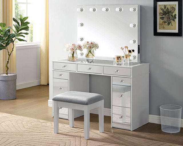 Margret Vanity Set - Visions in Furniture (La Mirada, CA)