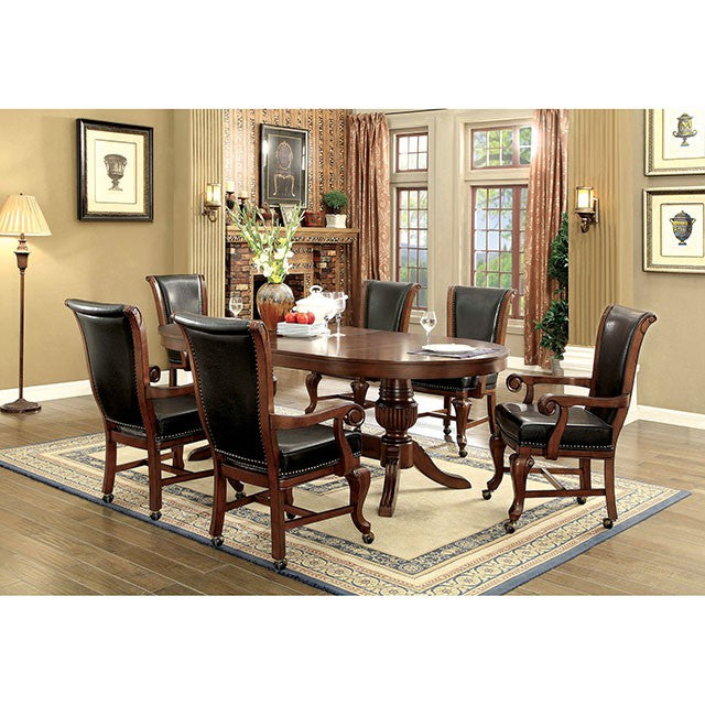 Melina 7 Pc Dining Table Set - Visions in Furniture (La Mirada, CA)