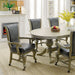 Melina 7 Pc Dining Table Set - Visions in Furniture (La Mirada, CA)