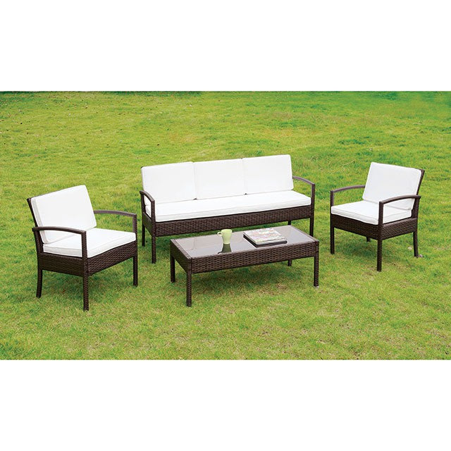 Makenna 4 Pc. Patio Seating Set - Visions in Furniture (La Mirada, CA)