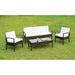 Makenna 4 Pc. Patio Seating Set - Visions in Furniture (La Mirada, CA)