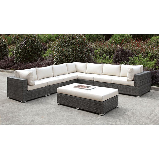 Somani LARGE L-Sectional + BENCH - Visions in Furniture (La Mirada, CA)