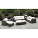 Somani 3 PC SET + 2 End TableS + Ottoman + BENCH - Visions in Furniture (La Mirada, CA)