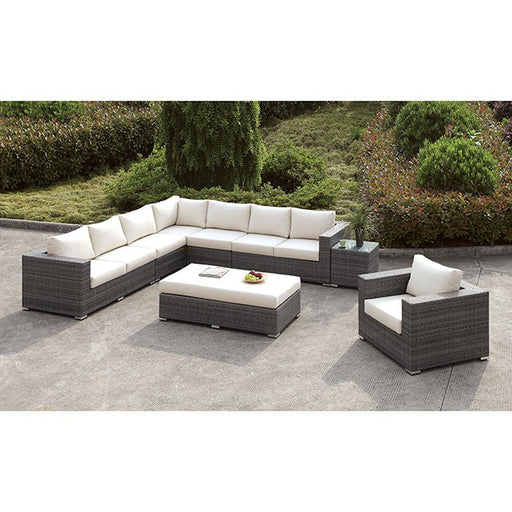 Somani L-Sectional + Chair + Ottoman - Visions in Furniture (La Mirada, CA)