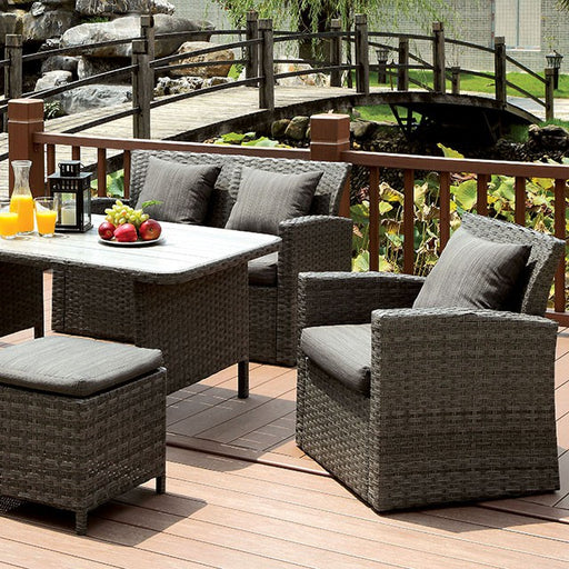 Nashira 6 Pc. Patio Dining Set - Visions in Furniture (La Mirada, CA)
