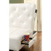 Farel Futon Sofa Red & White - Visions in Furniture (La Mirada, CA)