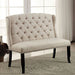 Sania 7 Pc Dining Table Set Beige - Visions in Furniture (La Mirada, CA)