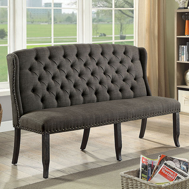 Sania 3-Seater Love Seat Bench - Visions in Furniture (La Mirada, CA)