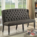 Sania 3-Seater Love Seat Bench - Visions in Furniture (La Mirada, CA)