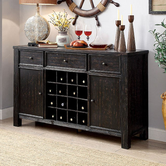 Sania 7 Pc Counter Ht Table Set - Visions in Furniture (La Mirada, CA)