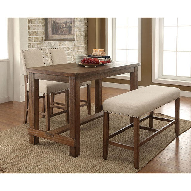 Sania 5 Pc Counter Ht Table Set - Visions in Furniture (La Mirada, CA)