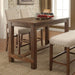 Sania 5 Pc Counter Ht Table Set - Visions in Furniture (La Mirada, CA)