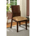 Ottawa Round Dining Table Brown - Visions in Furniture (La Mirada, CA)