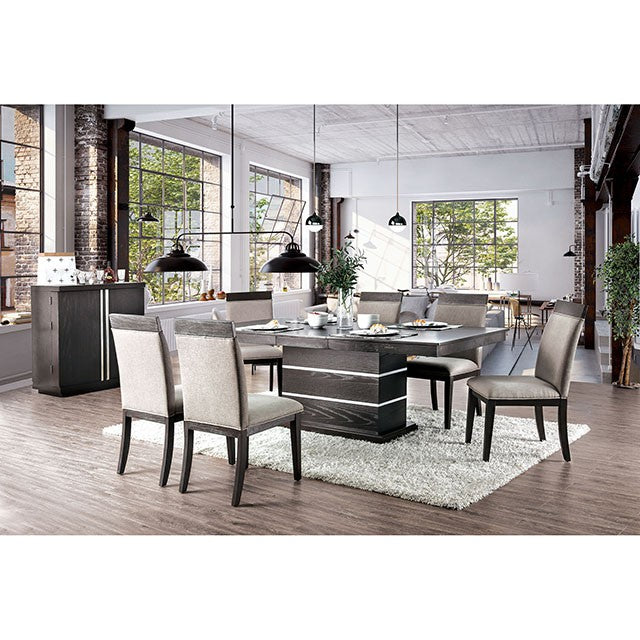 modoc 7 Pc Dining Table Set - Visions in Furniture (La Mirada, CA)
