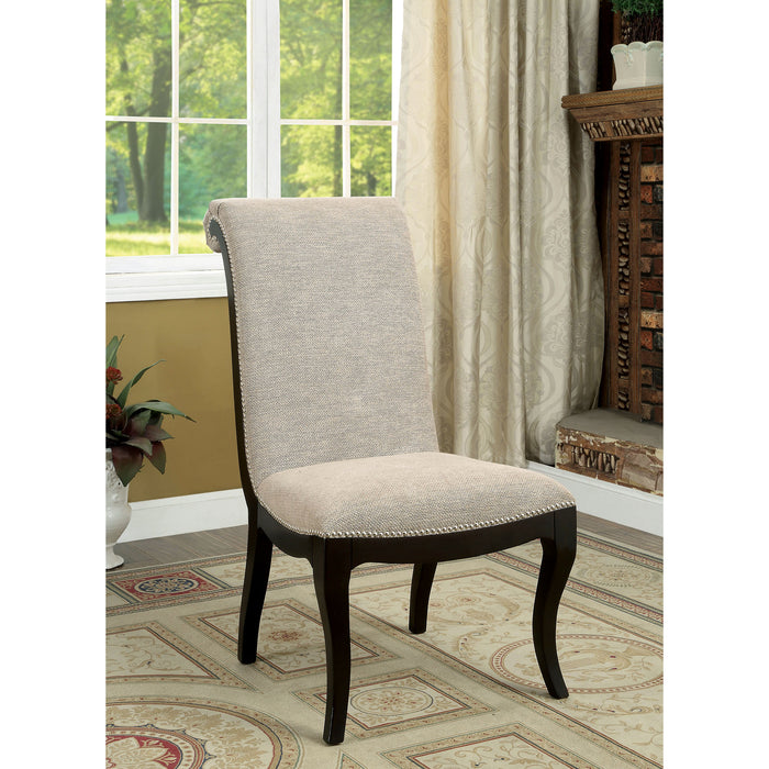 Ornette Espresso Side Chair (2/CTN) - Visions in Furniture (La Mirada, CA)