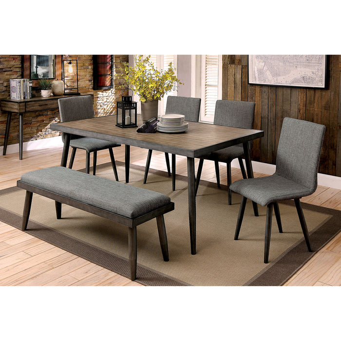Vilhelm I Gray Dining Table - Visions in Furniture (La Mirada, CA)