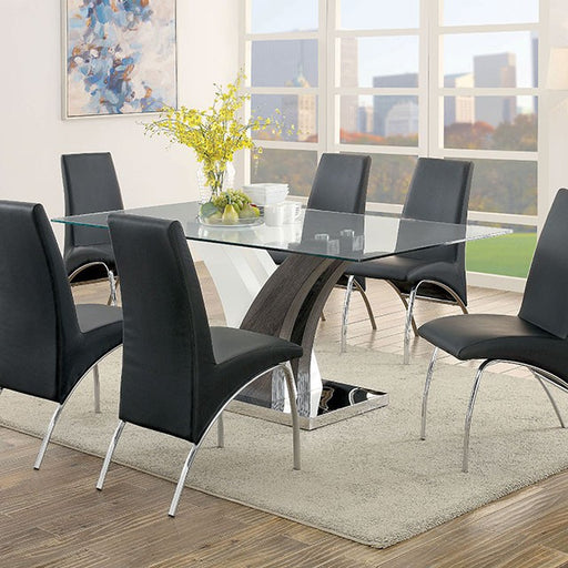 Svana Dining Table Grey - Visions in Furniture (La Mirada, CA)