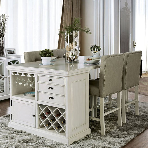 Sutton 5 Pc Dining Table Set - Visions in Furniture (La Mirada, CA)