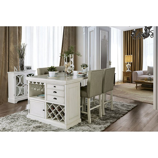 Sutton 5 Pc Dining Table Set - Visions in Furniture (La Mirada, CA)