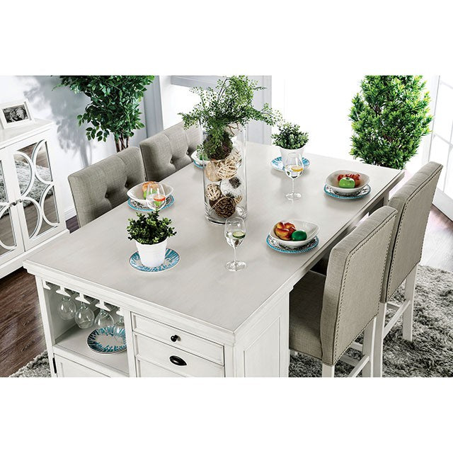 Sutton 5 Pc Dining Table Set - Visions in Furniture (La Mirada, CA)
