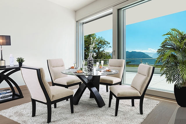 Jasmin 5 Pc Dining Table Set - Visions in Furniture (La Mirada, CA)