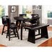 Hurley 7 Pc Counter Ht Table Set - Visions in Furniture (La Mirada, CA)