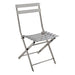 Lilah Stainless Folding Table - Visions in Furniture (La Mirada, CA)