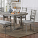 Laquila Dining Table Set Bench - Visions in Furniture (La Mirada, CA)