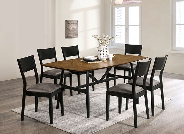 Oberwil 7 Pc Dining Table Set - Visions in Furniture (La Mirada, CA)