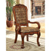 Medieve Antique Oak Arm Chair (2/CTN) - Visions in Furniture (La Mirada, CA)