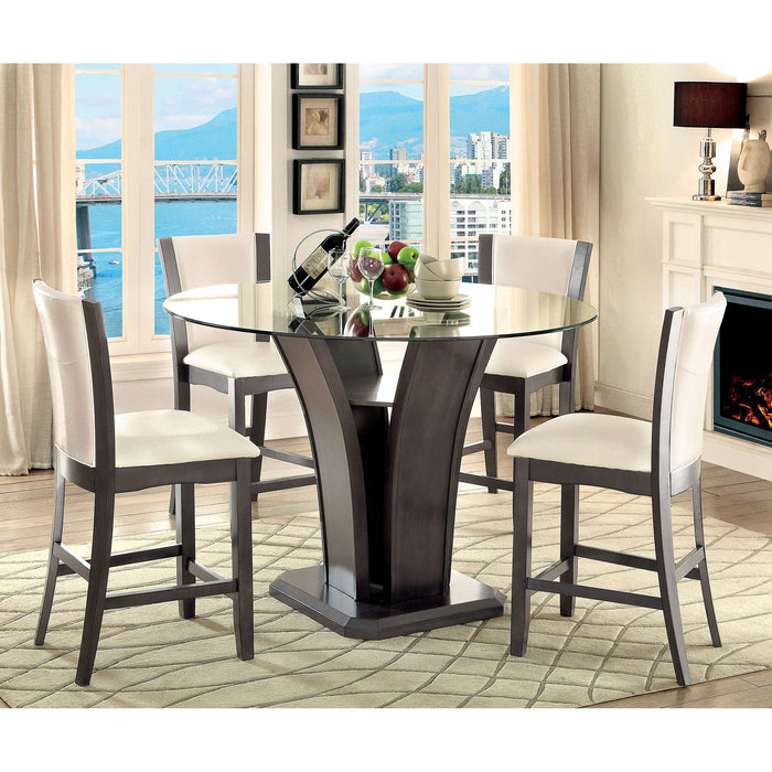 Manhattan 5 Pc Counter Ht Table Set - Visions in Furniture (La Mirada, CA)