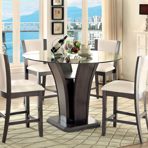 Manhattan 5 Pc Counter Ht Table Set - Visions in Furniture (La Mirada, CA)
