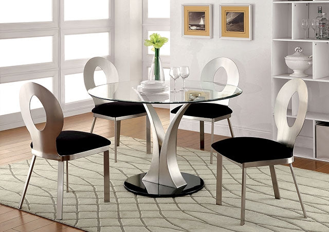 Valo 5 Pc Dining Table Set - Visions in Furniture (La Mirada, CA)