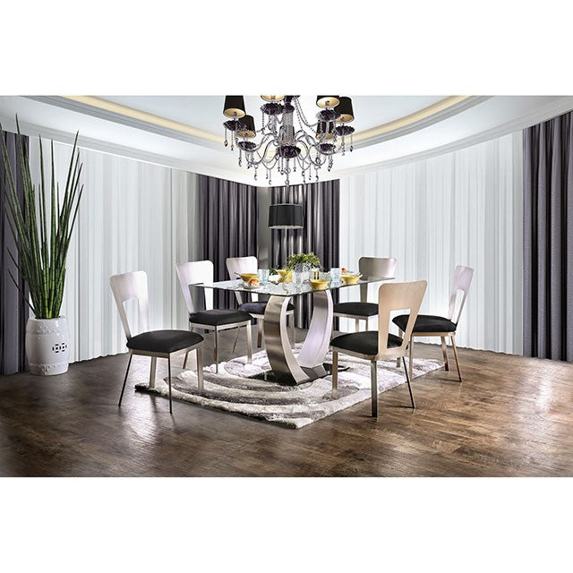 Nova 7 Pc Dining Table Set - Visions in Furniture (La Mirada, CA)