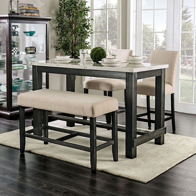 Brule 5 Pc Counter Ht Table Set - Visions in Furniture (La Mirada, CA)
